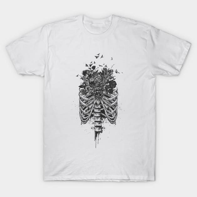 New life (b&w) T-Shirt by soltib